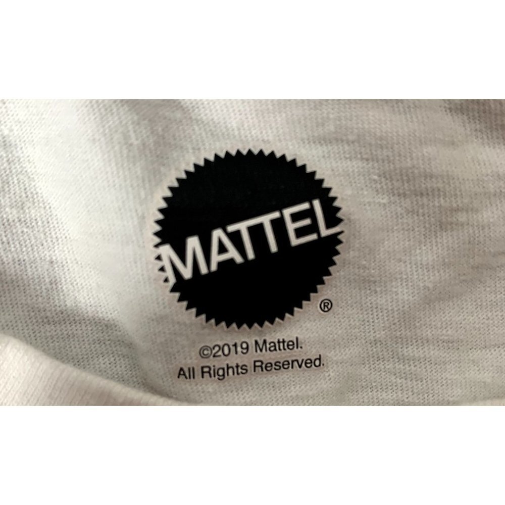2019 Mattel Womens Barbie White 100% Cotton T-Shirt Size Small - Picture 5 of 5